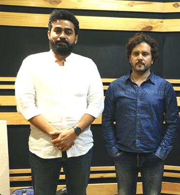 Javed Ali records an emotional song for Vishal Gaikwad's  Hindi movie APIK