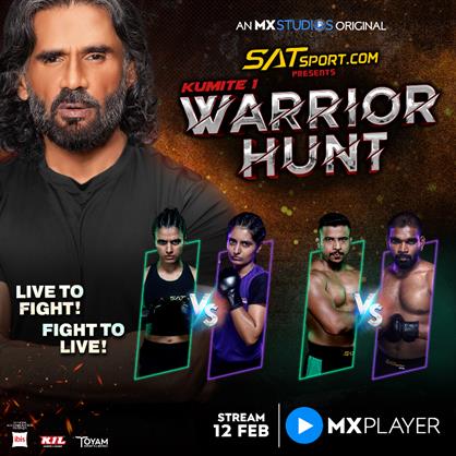 MX Player drops the trailer of India’s first MMA reality show - Kumite 1 Warrior Hunt, hosted by Suniel Shetty 