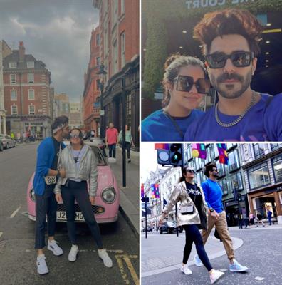 Aparshakti Khurana enjoys quality time with wife Aakriti Ahuja in London - See pics!