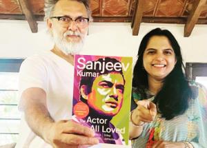Paresh Rawal, Shatrughan Sinha, Rakeysh Omprakash Mehra, Sachin Pilgaonkar, Tanuja and many others embrace Reeta Ramamurthy Gupta's biography of Sanjeev Kumar