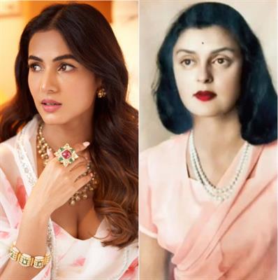 Sonal Chauhan’s fans can’t stop drooling over her resemblance to Maharani Gayatri Devi