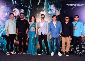 R Madhavan, Khushalii Kumar, Darshan Kumaar along with director Kookie Gulati launch the teaser of their film Dhokha - Round D Corner. 