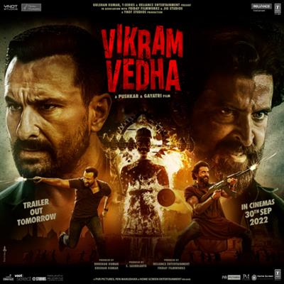 As the special preview of Vikram Vedha took place a day before its trailer launch , makers added to the excitement of fans by dropping a new poster of the film
