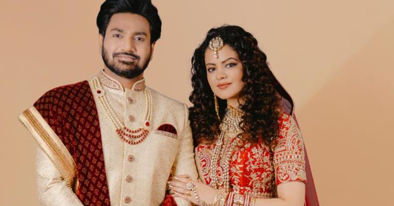 Palak and Mithoon, who tied the knot yesterday, say that they complement and complete each other. 