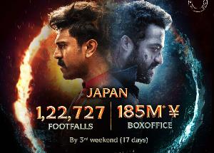 RRR film makes India proud at the Japanese box office, collects 185M ¥ in just 17 days!