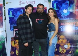 The screening of Anurag Kashyap's upcoming movie Almost Pyaar with DJ Mohabbat was a star-studded affair