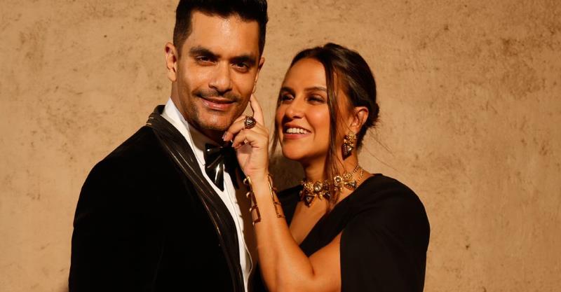 Angad Bedi and Neha Dhupia to be paired together on screen for the very first time