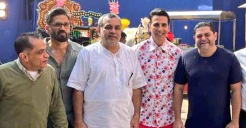 Akshay Kumar, Paresh Rawal, Suniel Shetty start shooting for Hera Pheri 3