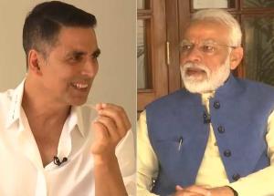 Why is Akshay Kumar thanking Shri Narendra Modi?