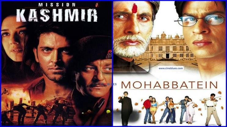Mohabbatein V/S Mission Kashmir: 25 years of the great Bollywood clash