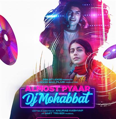 Zee Studios launches the teaser of Anurag Kashyap's Gen Z love saga, 'Almost Pyaar with DJ Mohabbat ' featuring Alaya F and Karan Mehta.