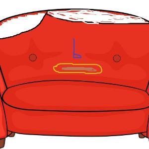 Grouch on the couch by Manisha Lakhe 