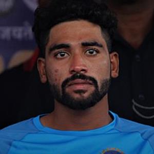 Mohammed Siraj poster