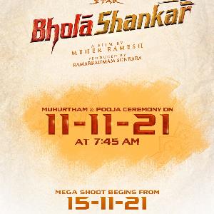Bhola Shankar poster